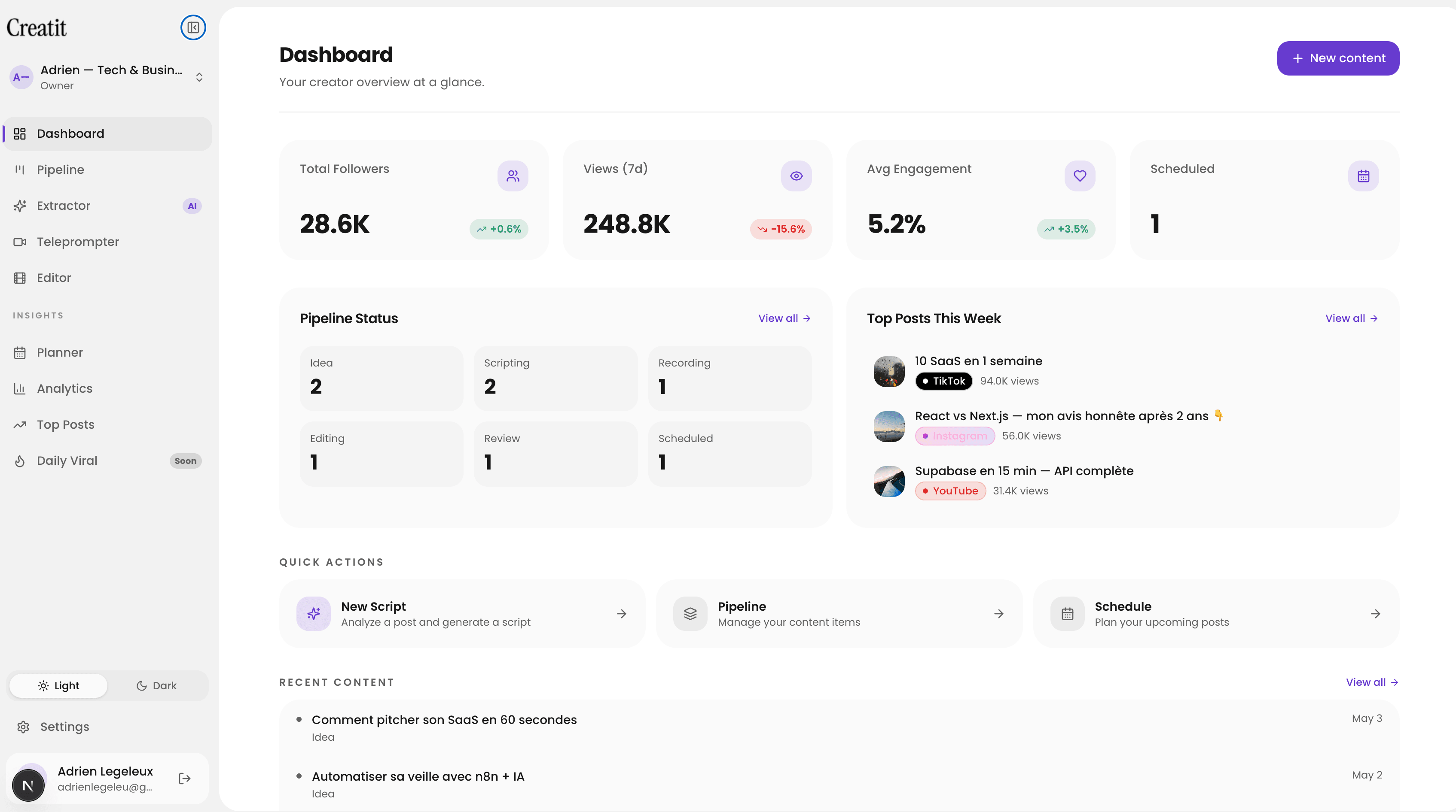 Idea screenshot